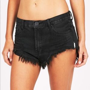 One teaspoon rollers shorts in black